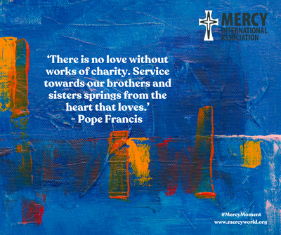 Follow our daily #MercyMoment 